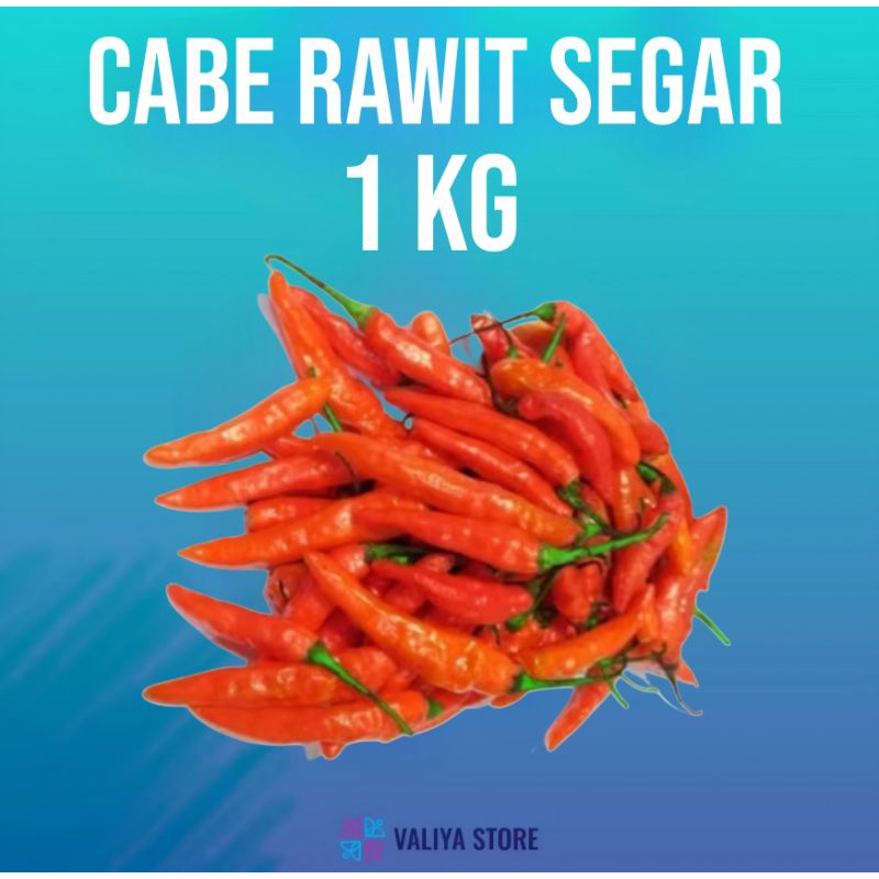 

1 KG CABE RAWIT MERAH SEGAR MURAH PROMO