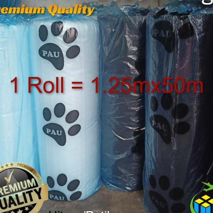 

KF7 Bubble Wrap Bening Hitam Premium 3kg Plus Buble Wa Paw Tebal 1 Roll