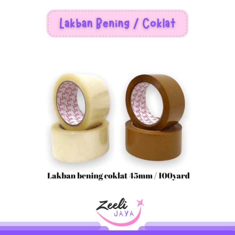 

Lakban Bening Lakban Coklat Murah 100 yards Lakban perekat lakban besar