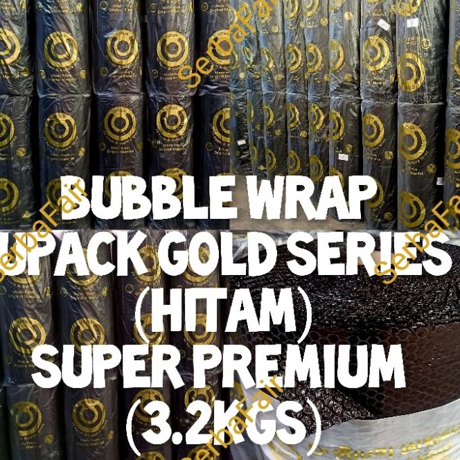 

HJ6 Bubblewrap Upack GOLD Series 125x5M FULL Bubble Wrap Paling Tebal