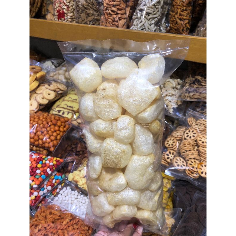 

SNACK KILOAN KERUPUK KULIT SAPI / RAMBAK KULIT 250 GRAM