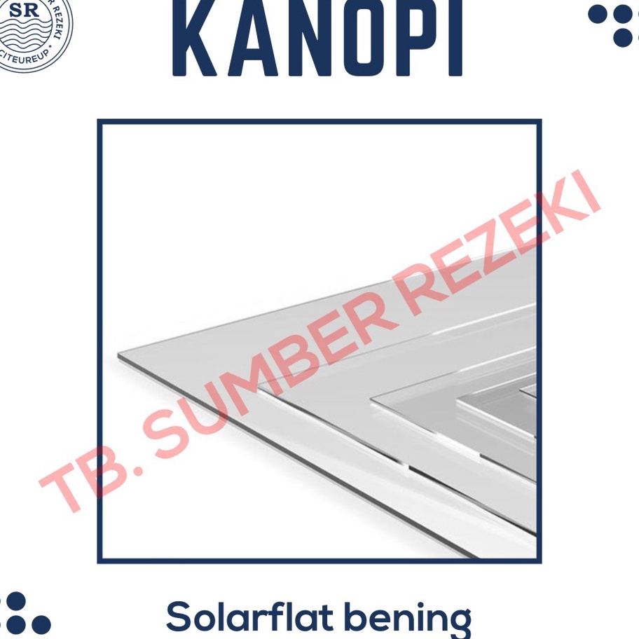 BISA SOLARFLAT 12MM  ATAP TRANSPARAN  ATAP FIBER TRANSPARAN