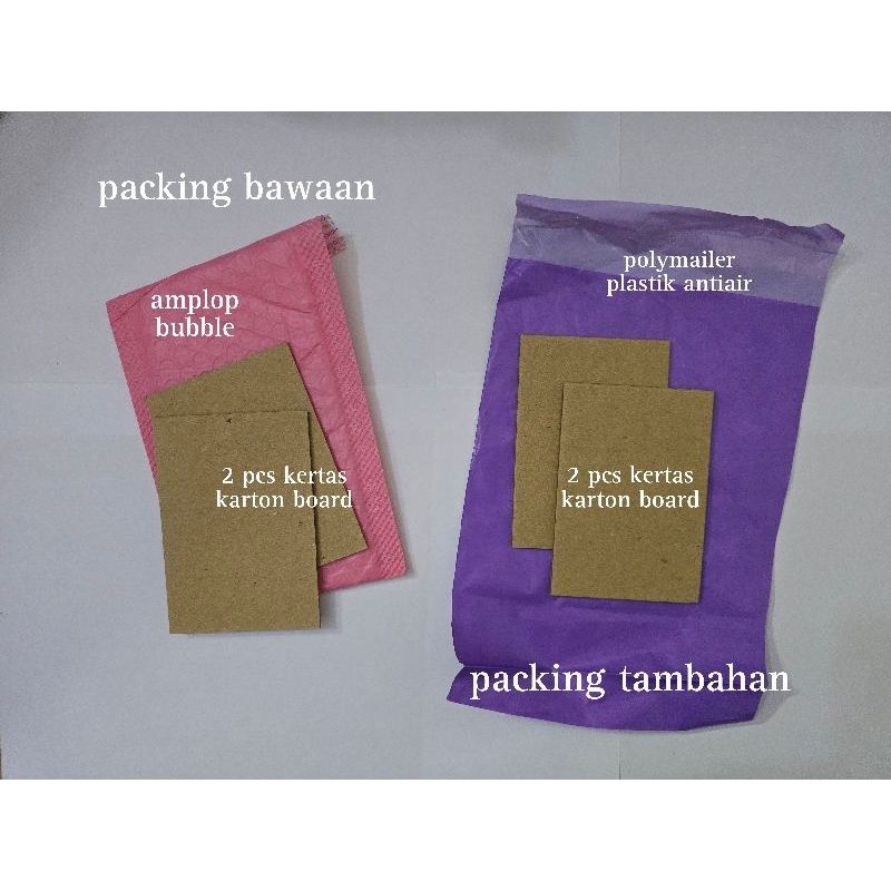 

Packing tambahan | antiair antilecek