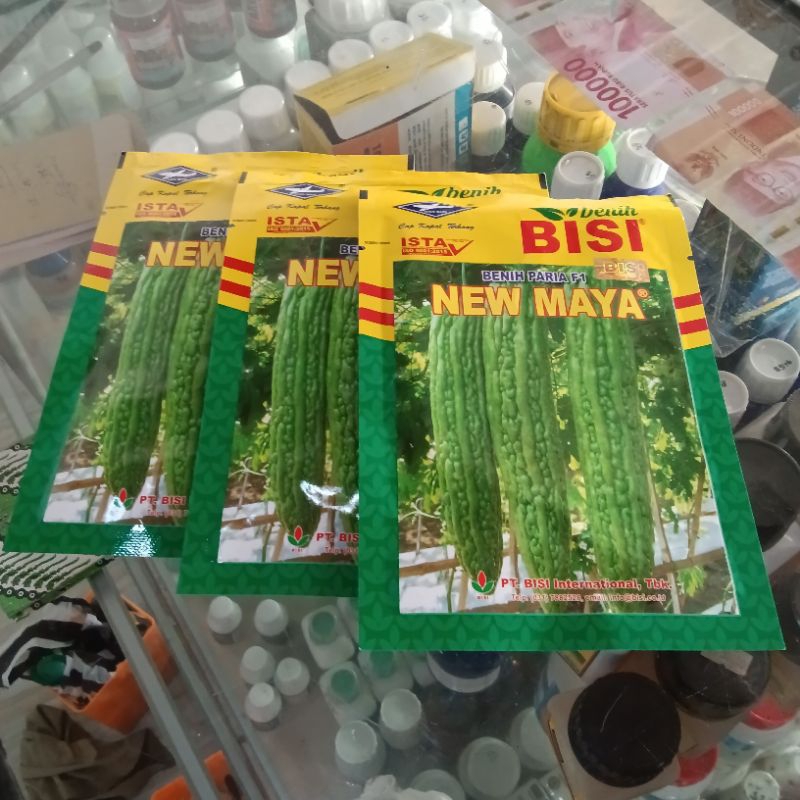 

Benih Paria Pare Unggul Jumbo New Maya F1 Isi 10 Gram Kadaluarsa 2025 - Perawatan mudah Tahan Virus