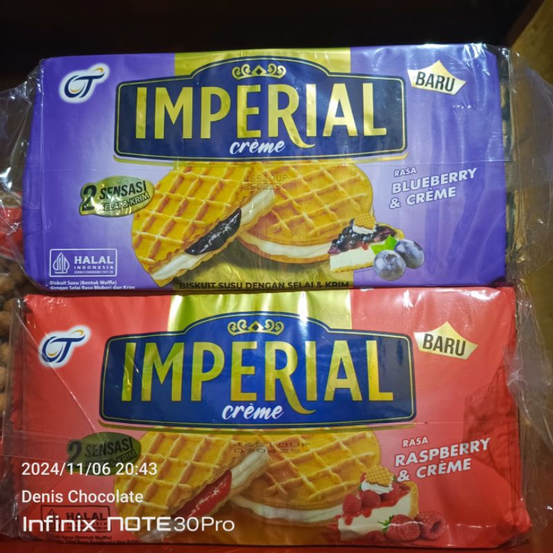 

Imperial Creme Biscuit 162gr selai blueberry& raspberry