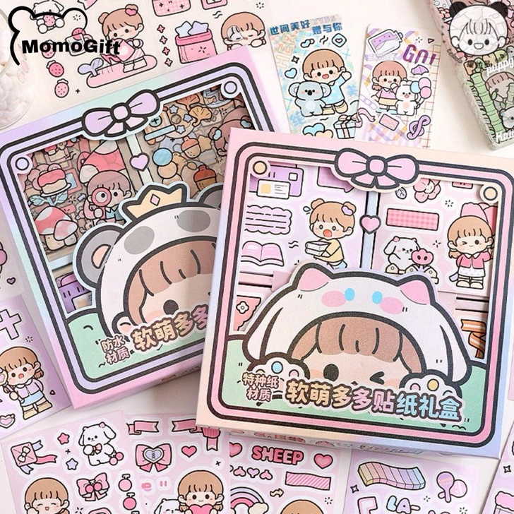

SPESIAL DISKON 72 Lembar Stiker Box Aesthetic Edisi Dodo Girl 1 Box TLD8