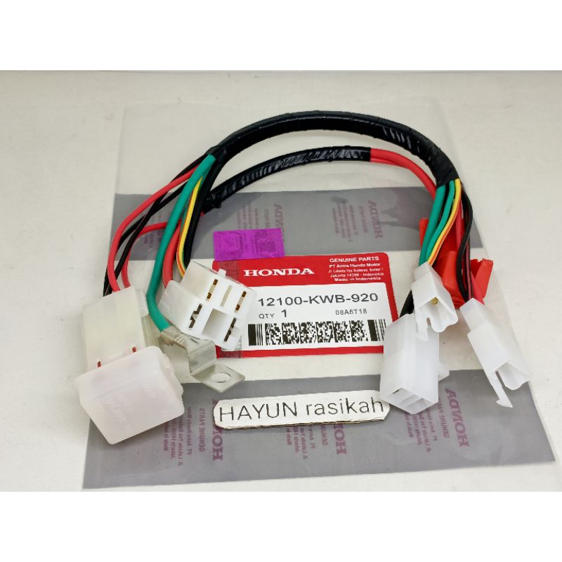 Kabel body bagian aki KWB Honda Revo absolute 110/Revo fit/blade 110 original