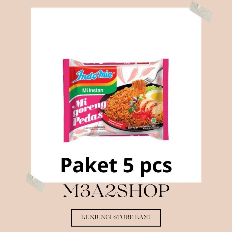 

INDOMIE GORENG PEDAS PAKET 5 PCS