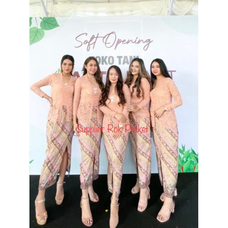 PROMO HARI INI ROK SPAN batik BELAH DEPAN  SEPAN belah