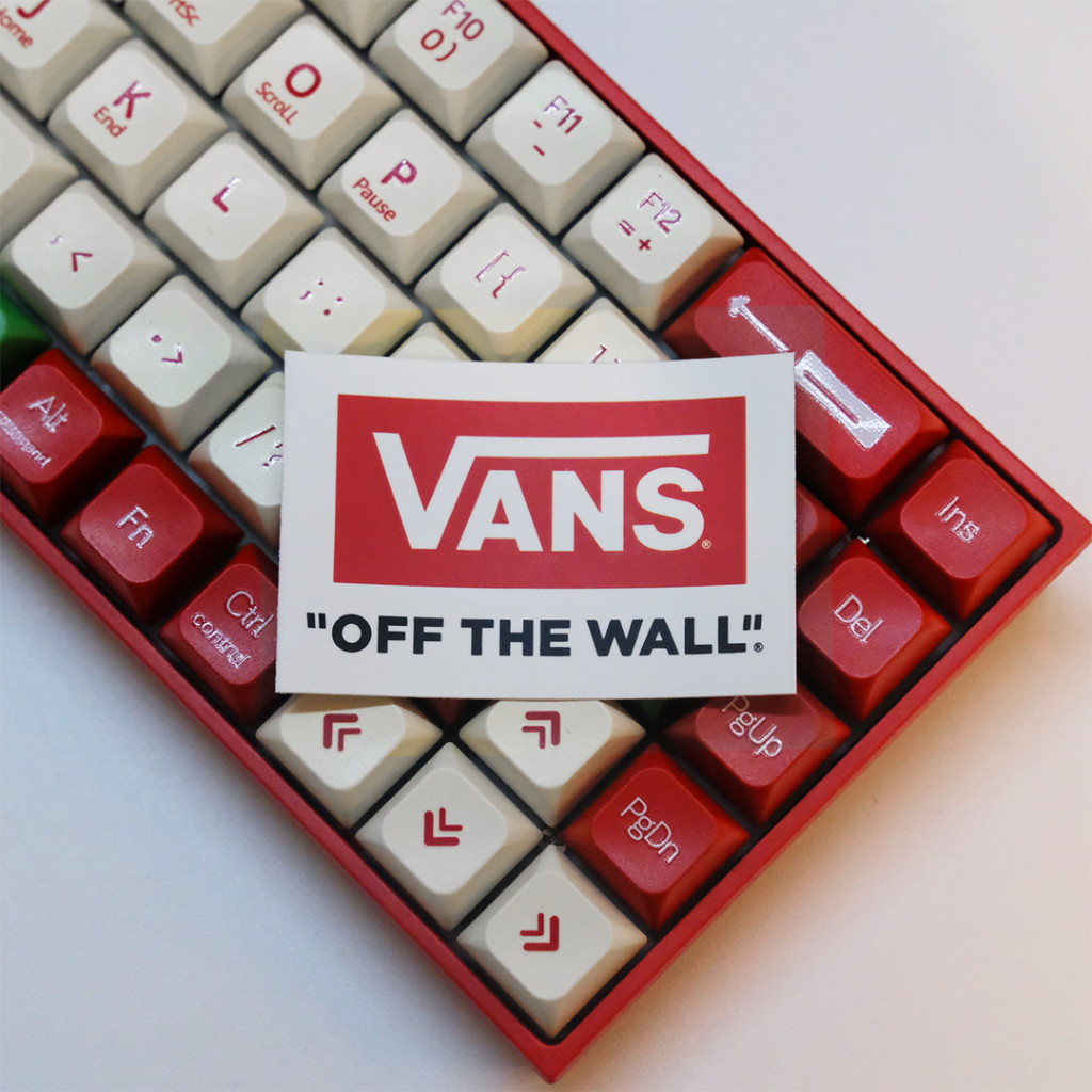 

STICKER VANS OFF THE WALL