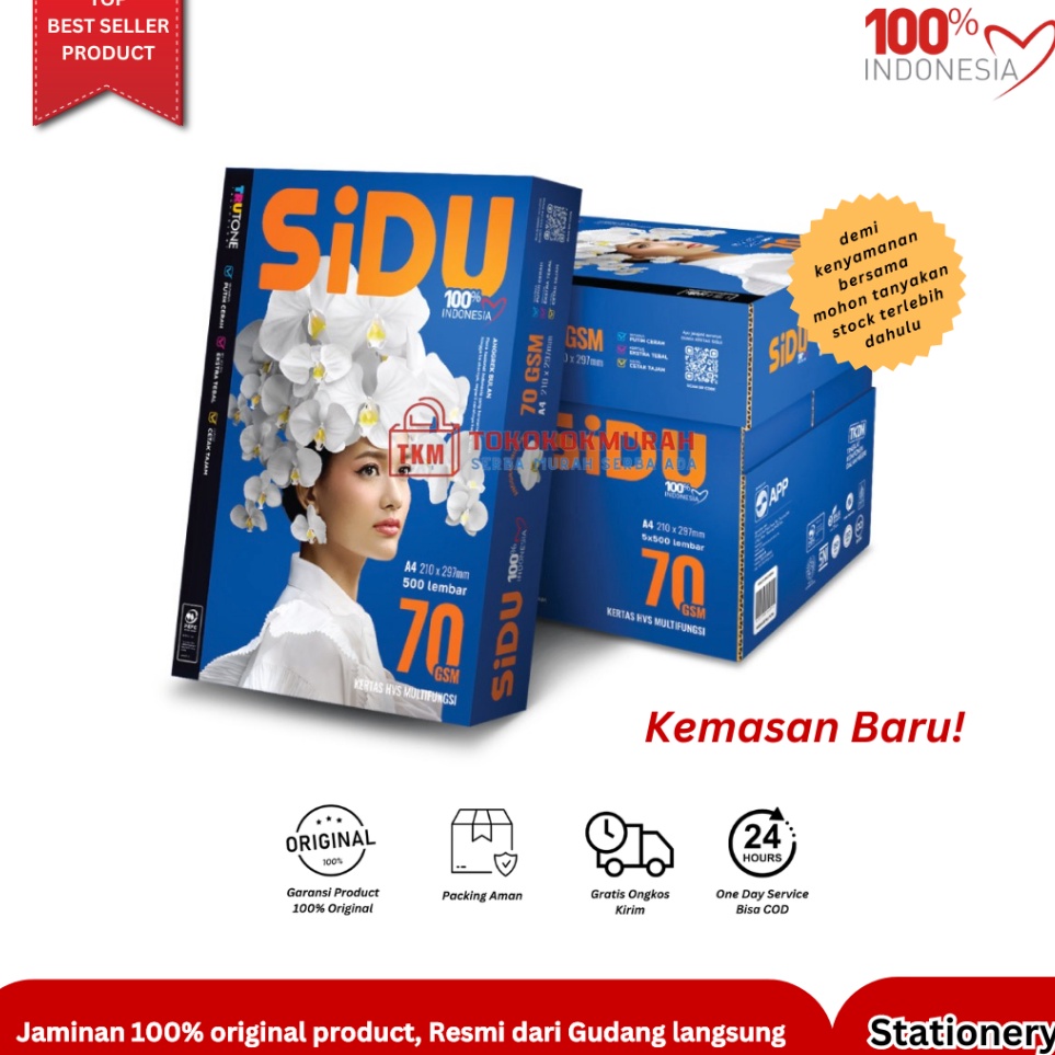 

ART B9Q3 KERTAS HVS Sidu A4 7 Gr Rim