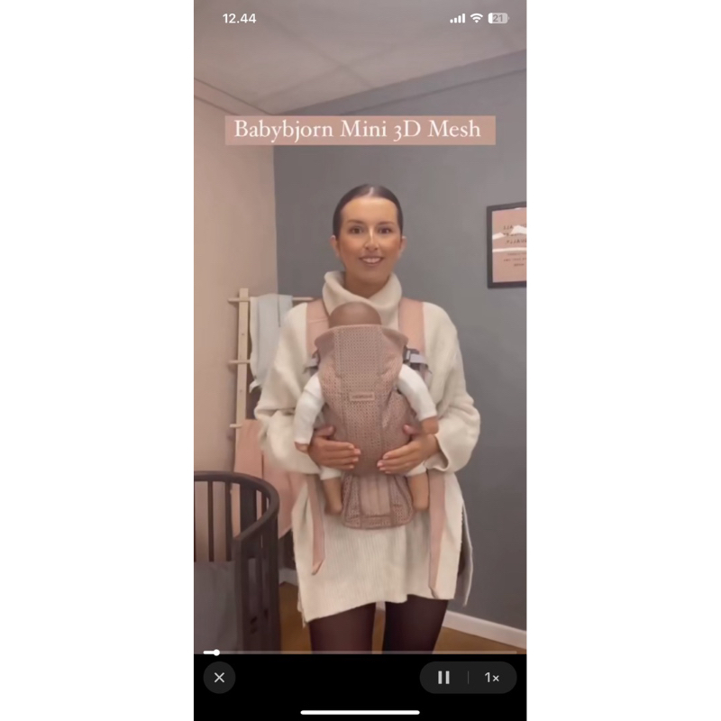 baby bjorn mini 3D mesh