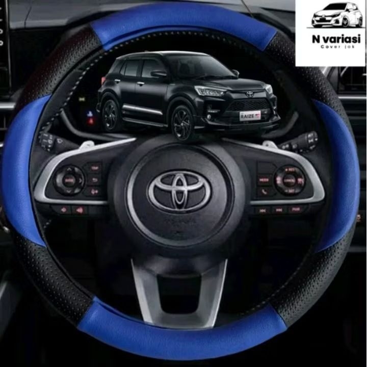 Cover stir / Sarung stir Toyota RAIZE/ROCKY variasi sabit