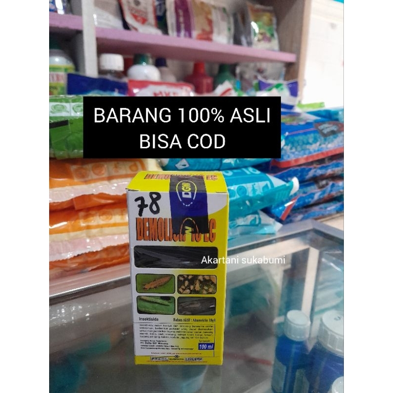 DEMOLISH  100ML 18EC GRATIS KAOS DEMOLISH