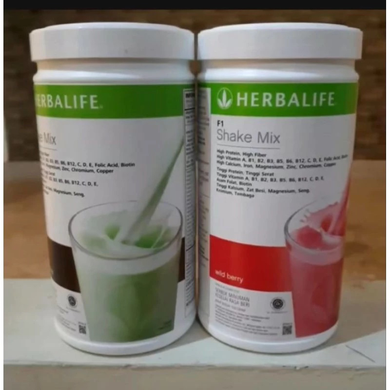 

Promo 2 Kaleng Herbalife Shake Mix Duct Chocolate dan Wild Berry - Original