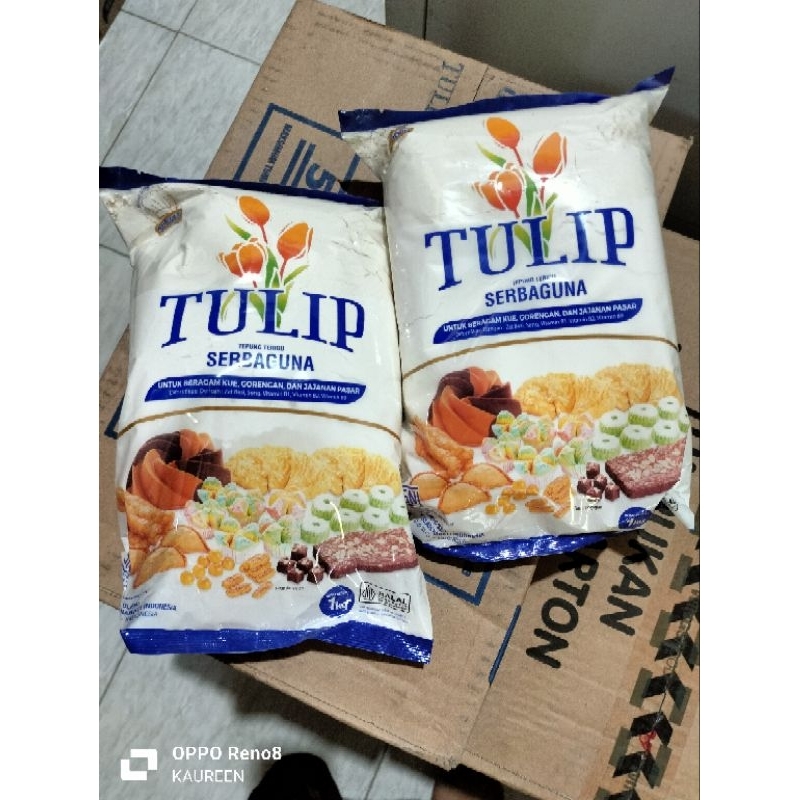 

(PROMO)Tepung Terigu Serbaguna TULIP 1 Kg/Tulip 1 Kg/Terigu 1 Kg