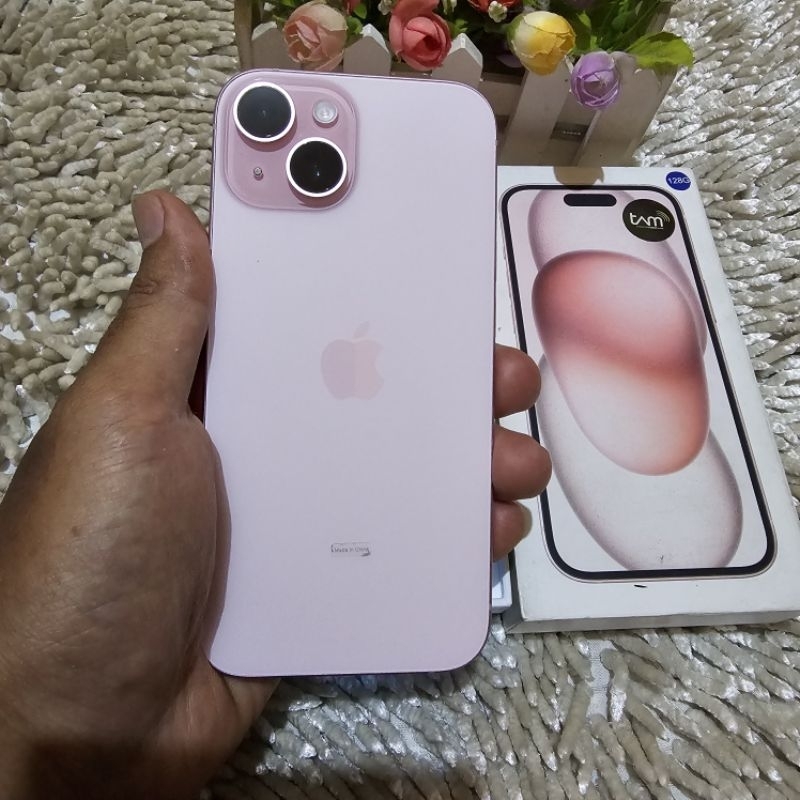 iPhone 15 Plus 128GB iBox indo fulset garansi resmi