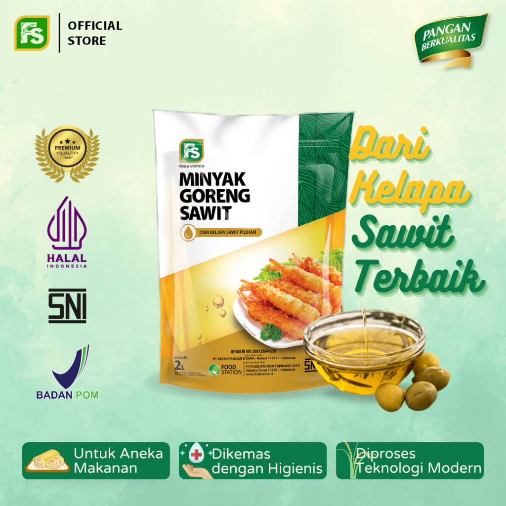 

Food Station - FS Minyak Goreng Super 2 Liter