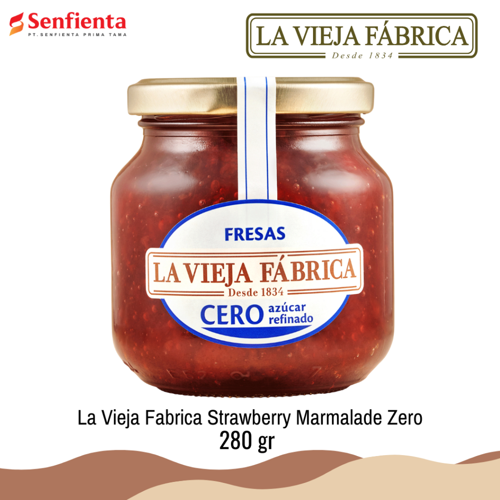 

La Vieja Fabrica Strawberry Marmalade Zero 280 gr