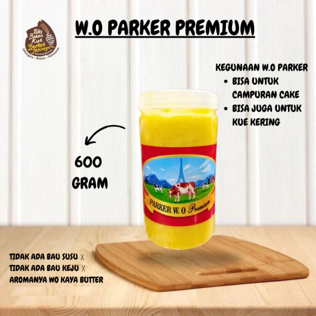 

PARKER W.O PREMIUM / BUTTER WO / BUTTER PARKER 800 GRAM