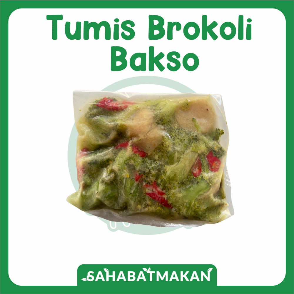 

Seporsi Lauk Tumis Brokoli Bakso