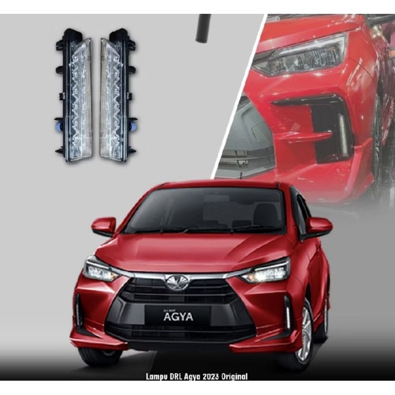 LAMPU DRL AGYA LAMPU BUMPER DEPAN DRL AGYA ORIGINAL