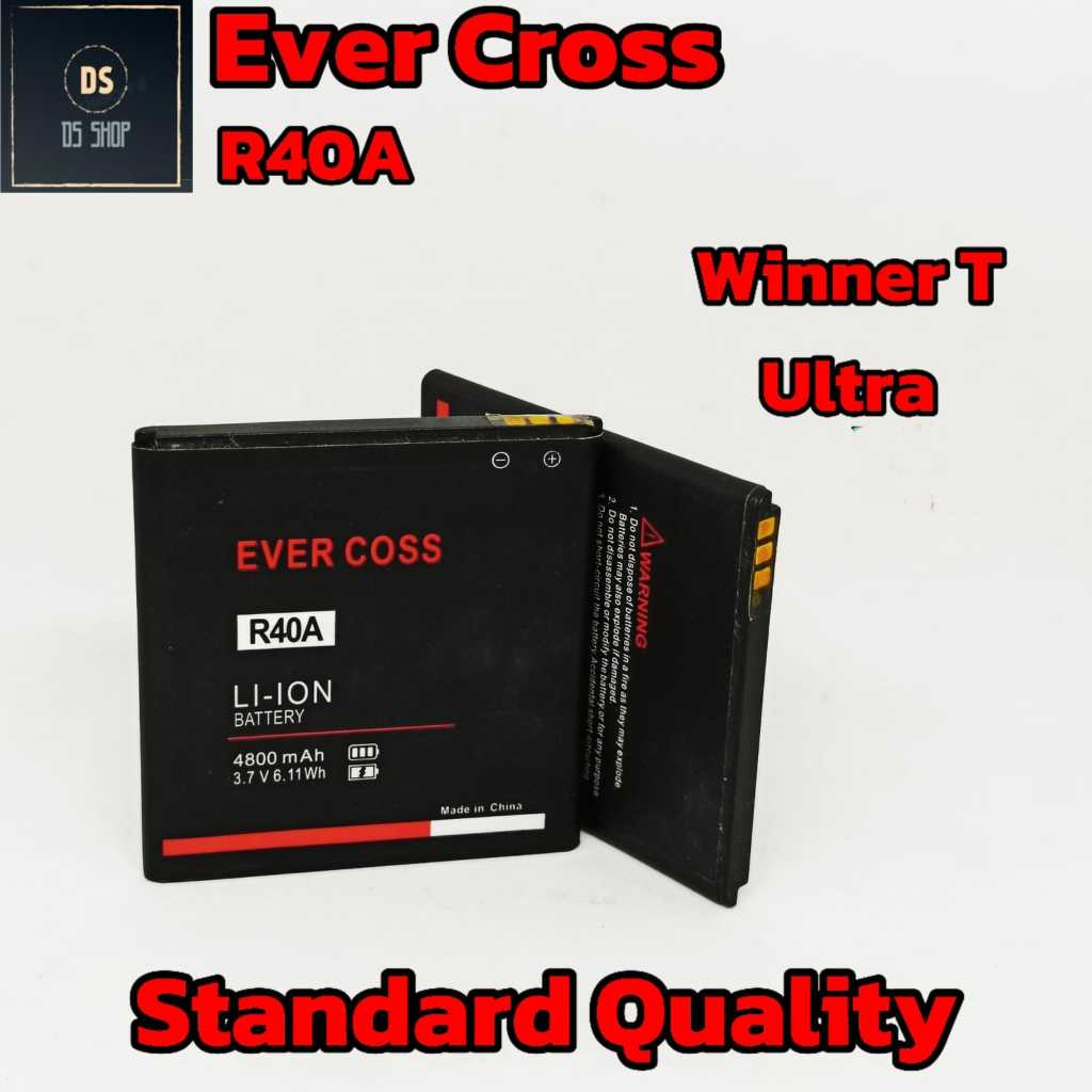 Baterai Evercoss R40A - Evercoss A7B - Winner T Ultra Double Power Batre Batrai HP