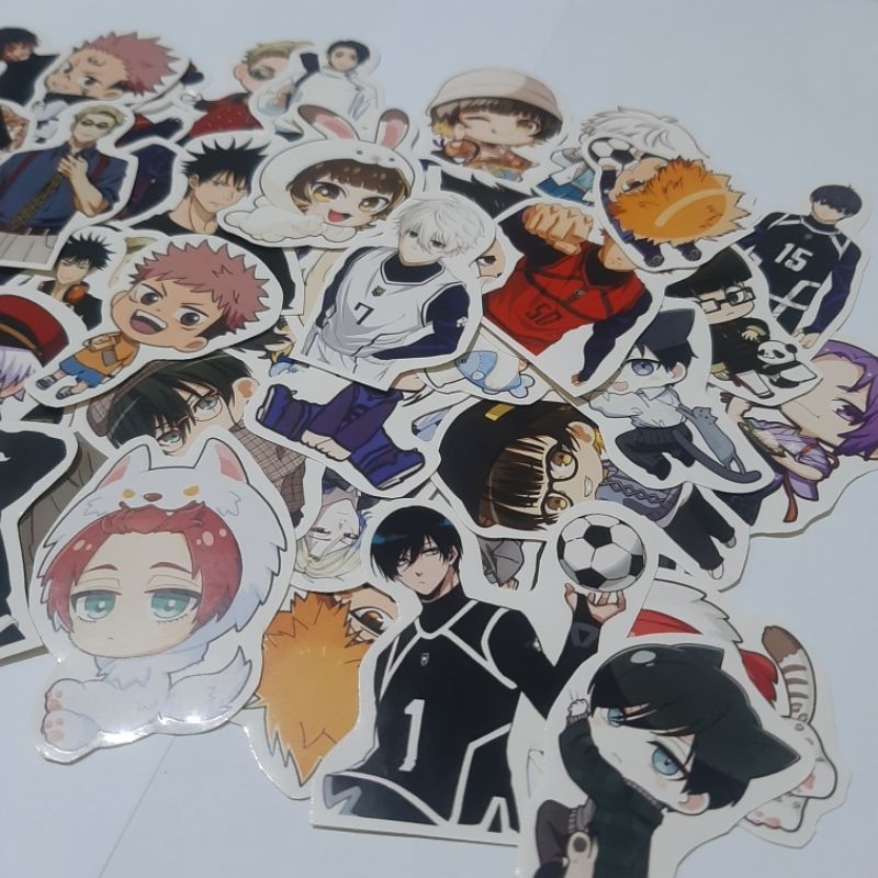 

stiker anime stiker jujutsu kaise stiker blue lock dll stiket cutting anime