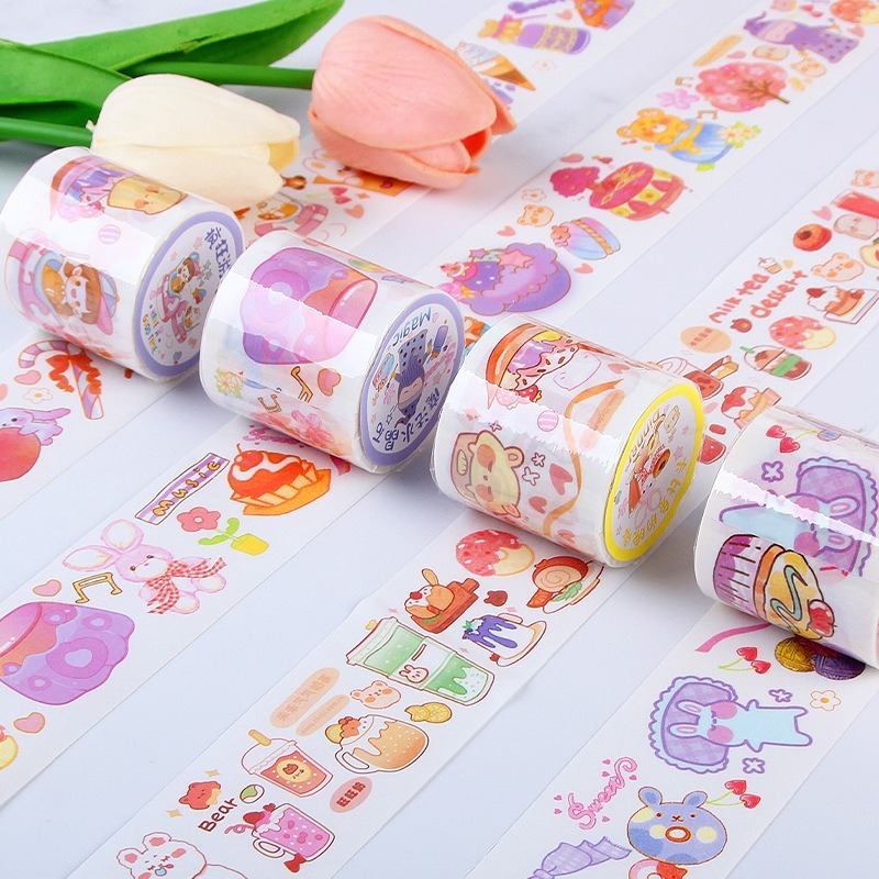

1Roll Washi Tape Isolasi Stiker Selotip Gambar GM-ST0381