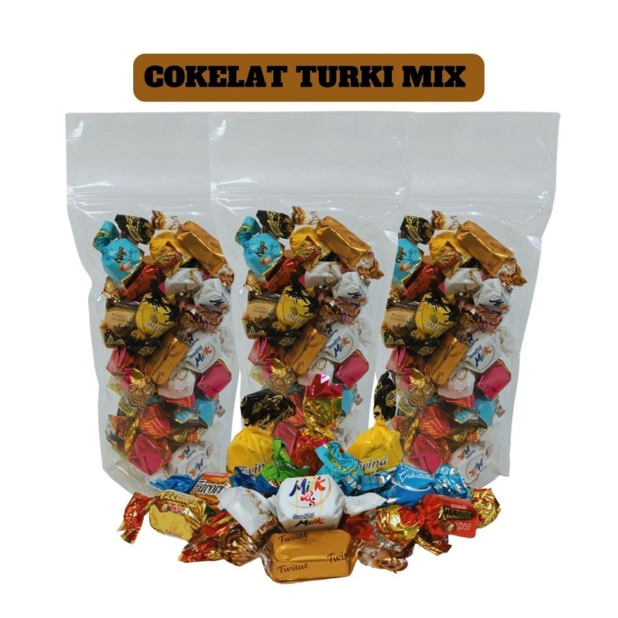 

Coklat turki 1kg coklat permen mix