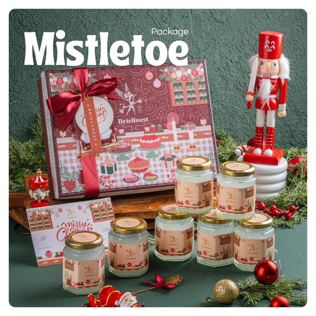 

MISTLETOE - Hampers Natal/ Parcel Christmast/ Gift Natal/ Set Kado Christmast / Hampers sarang burung wallet