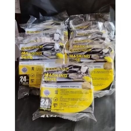 

Masking tape NACHI, ukuran 1 inch/24 mm.