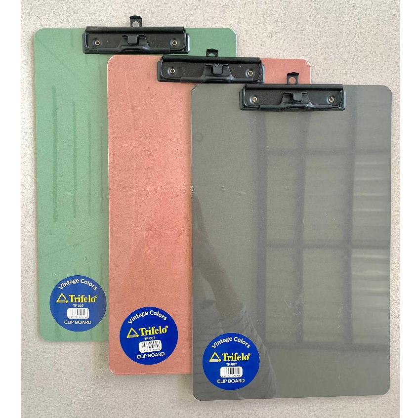 

CLIPBOARD TRIFELO RETRO Vintage Color TF-O07 / Papan Ujian Aesthetic Trifelo