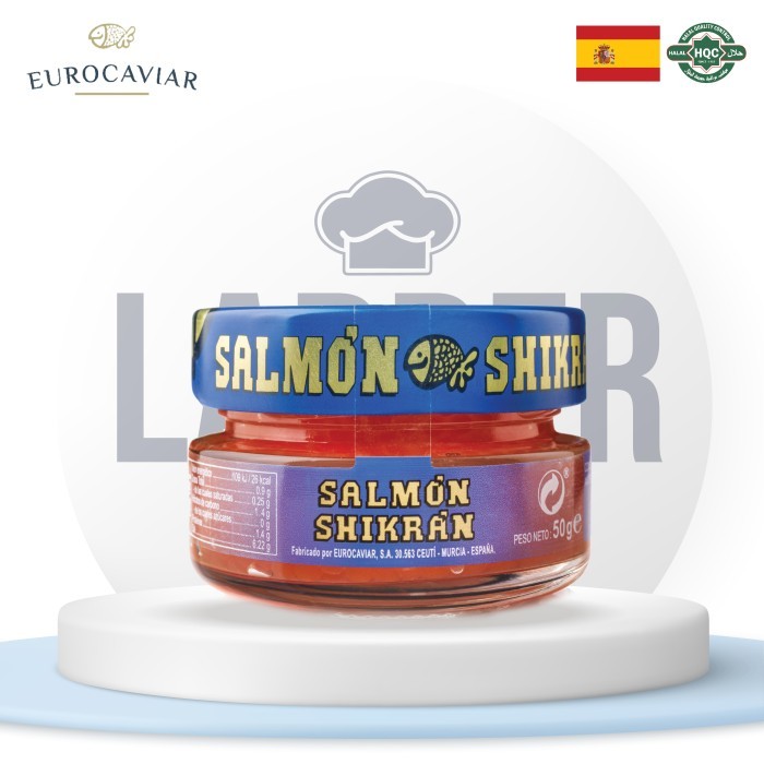 

EUROCAVIAR Salmon Shikran - Topping Sushi Salad dan Campuran Saus