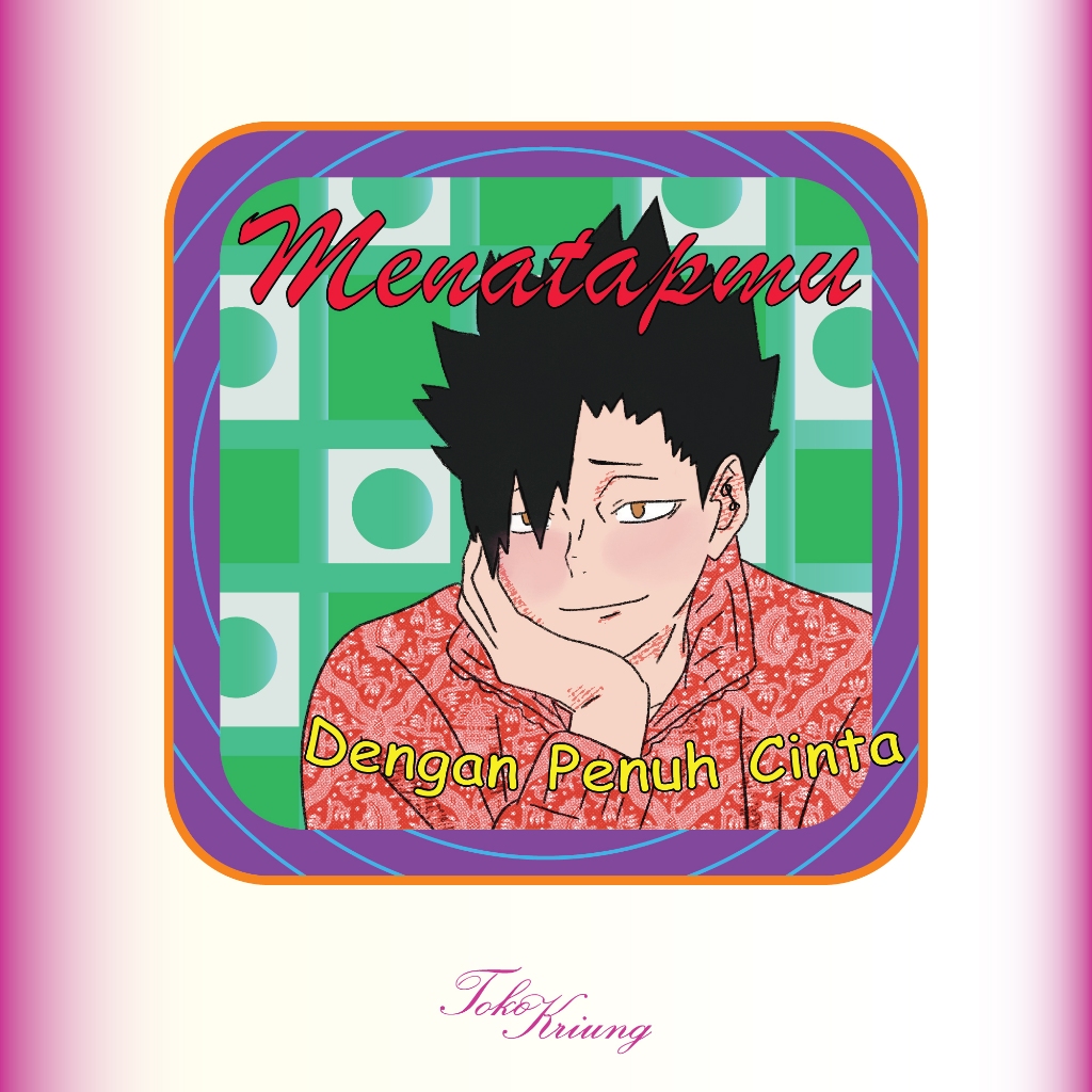 

Kuroo 'Dangjuts Sticker' Haikyuu Dangdut Jamet Sticker Pack