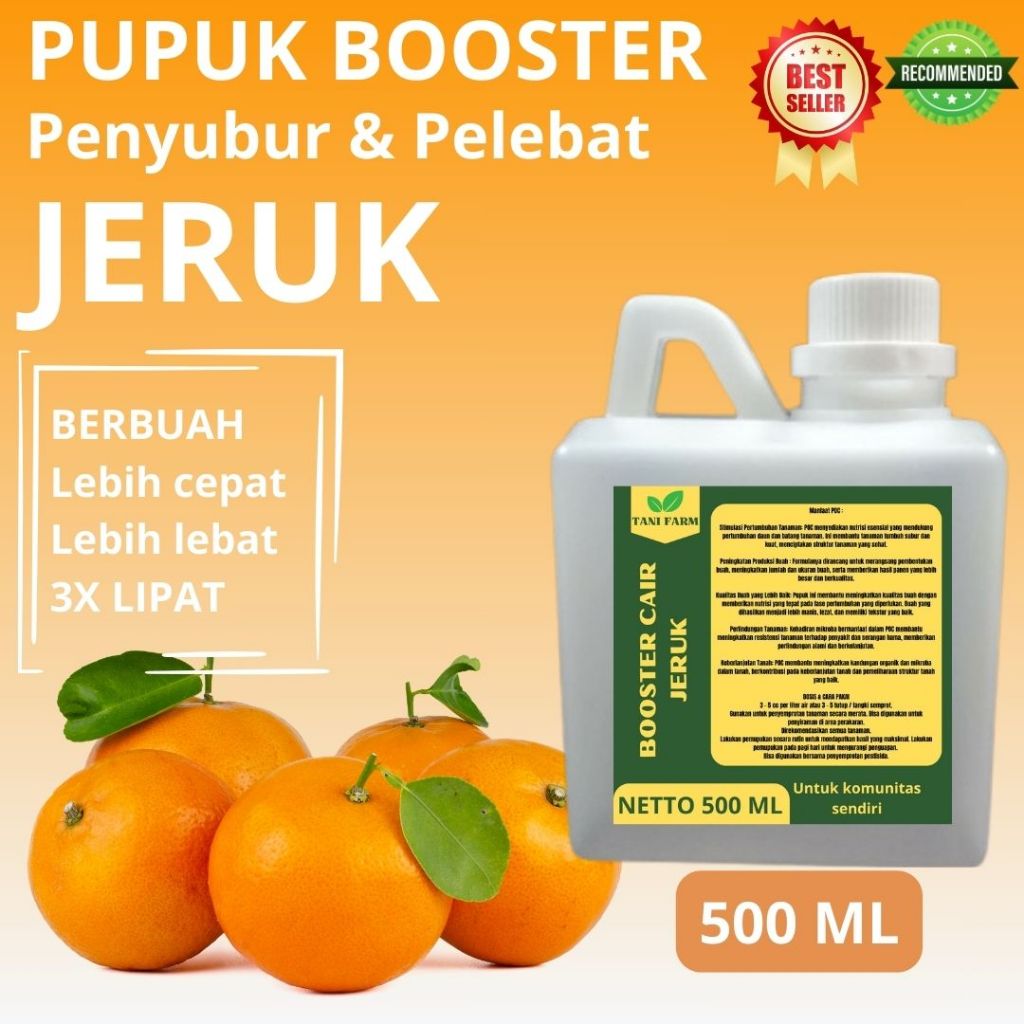 Pupuk Jeruk Agar Buah Lebat dan Berat / Pupuk Jeruk / Pupuk Jeruk Baru Tanam / Pupuk Jeruk Cair