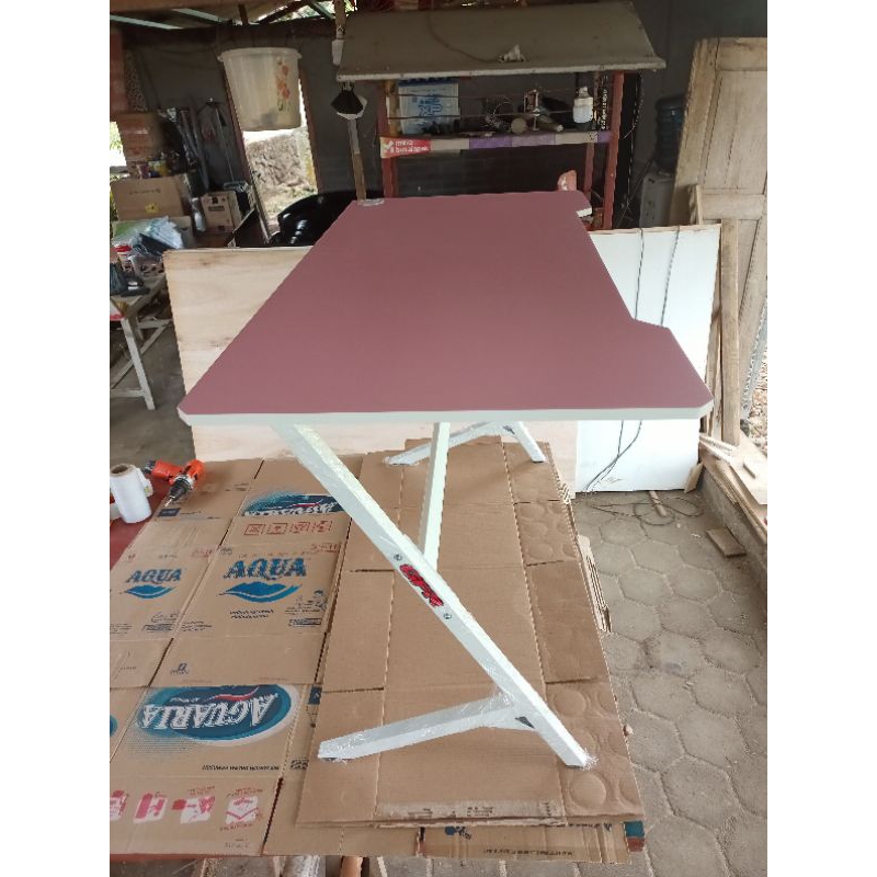 meja gaming pink GFR custom Z-B