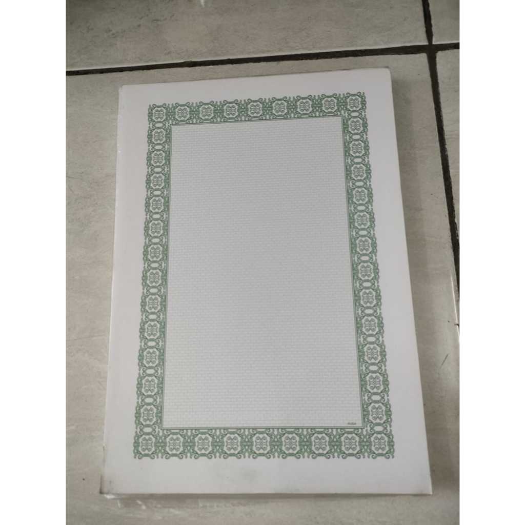 

[10 lembar] Kertas Piagam Kosongan A4