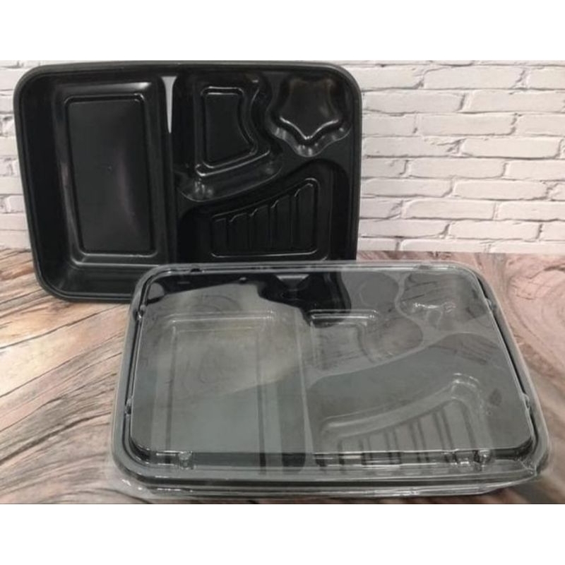 Megapek mika bento bintang 4 sekat tebal benxon sekat 3 sekat 4 sekat 5 bx181 jlb5 jumbo sekat 5 isi