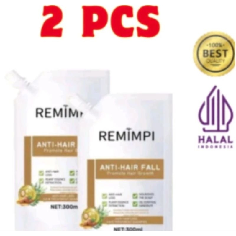 SHAMPOO REMIMPI ANTI HAIR FALL PENUMBUH RAMBUT OFFICIAL STORE ORIGINAL