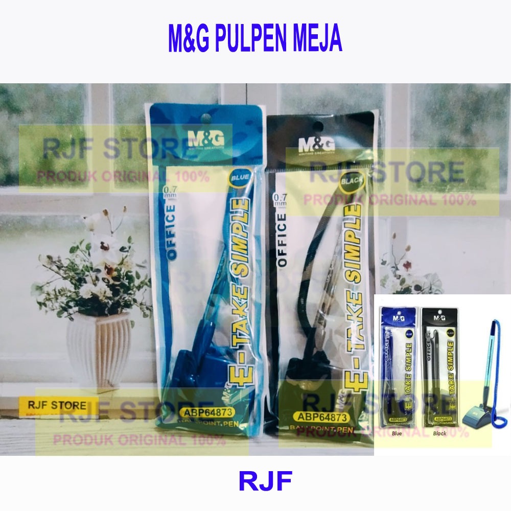 

Ballpoint Pen M&G Pulpen Meja #ABP64873 Tip 0.7 mm Tinta Hitam & Biru Pena Table SHESB