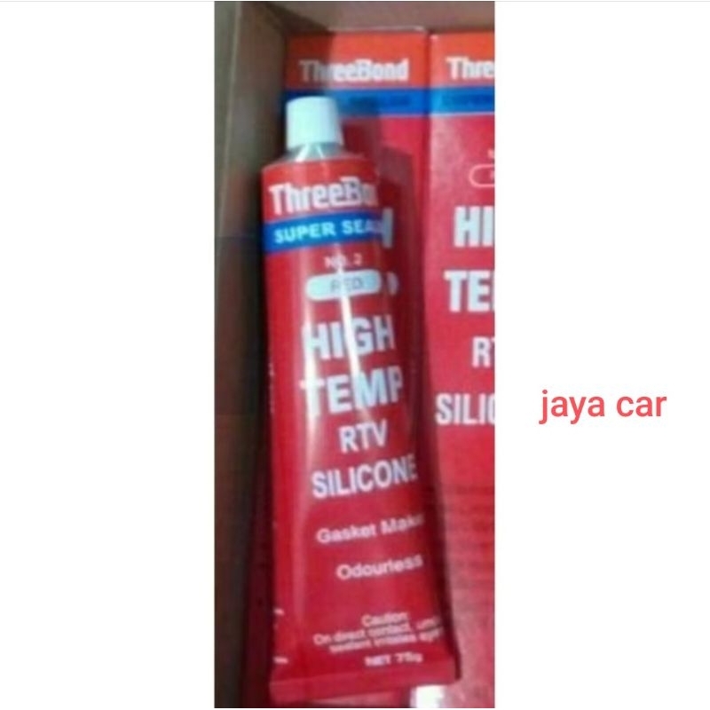 sealer sealant lem silicone RTV Tribon Threebond merah