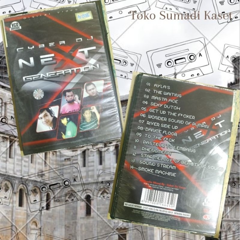 VCD cyber dj next produksi SMM RECORD