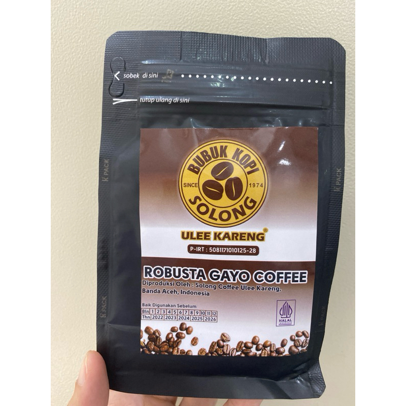 

Kopi Solong Robusta 100gr