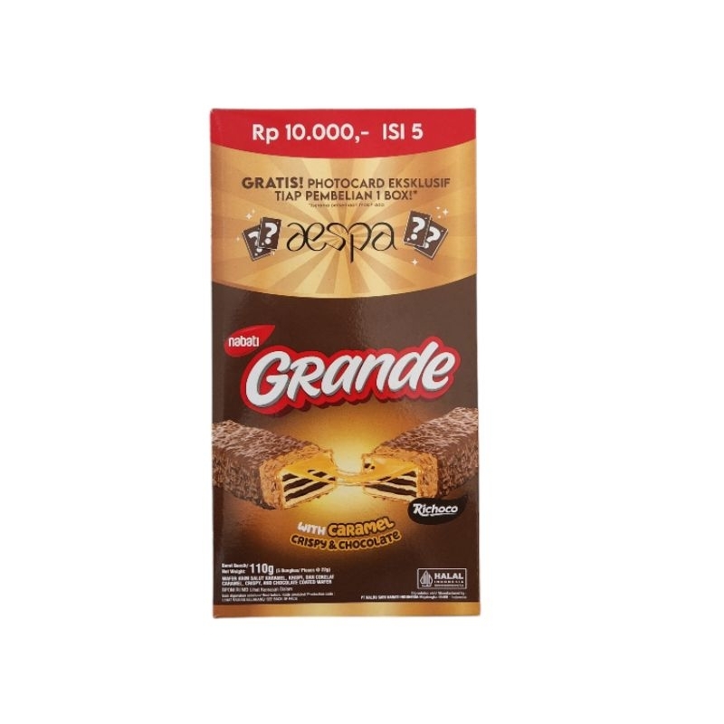 

Nabati Grande Aespa Wafer Richoco 110 g