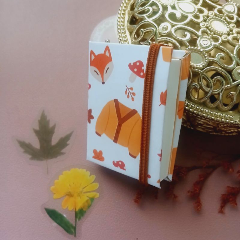 

Notebook mini/memo mini gantungan desain estetik