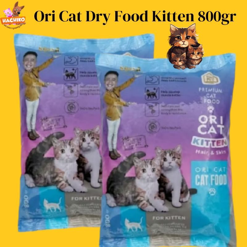 Ori Cat Dry Food Kitten 800gr / Makanan Kucing Ori Cat Kitten