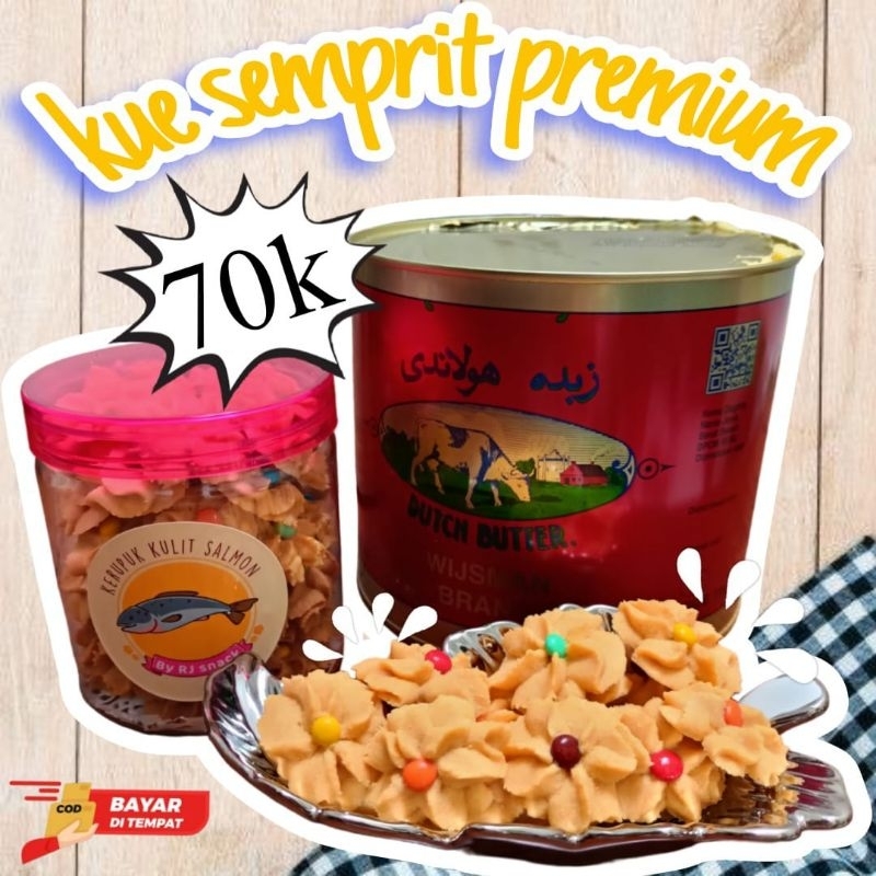 

Kue Kering Semprit Melati Premium Cookies Semprit Premium