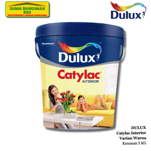 DULUX Cat Tembok Dulux Catylac Interior Varian Warna 5 Kg