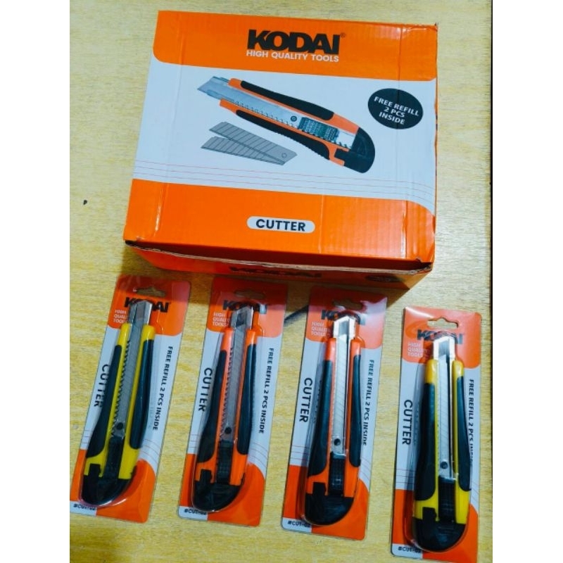 

cutter kodai/pisau cutter kodai/cutter bonus refill 2 pcs/kodai cutter